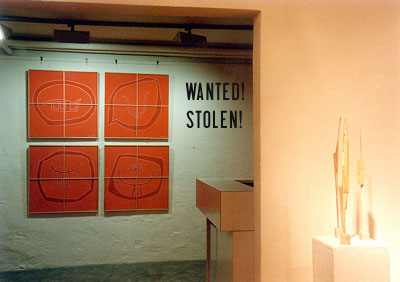 beate sandor´s paintings were stolen in the gallery Haus am Lützowplatz